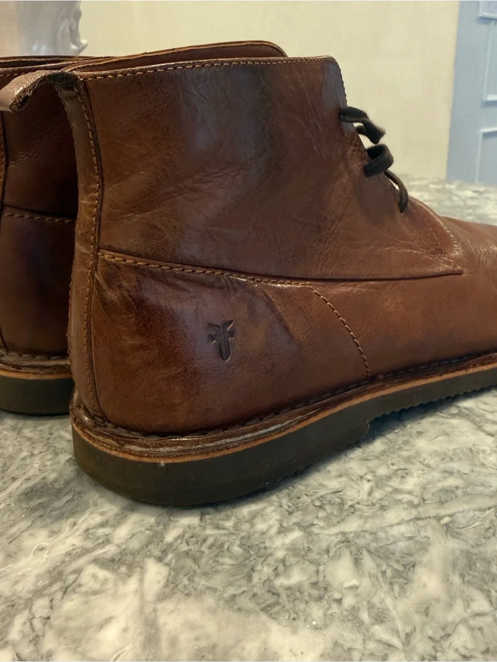 Frye - Men's Brown Leather Chukka Boots - Men’s Size 9.5
